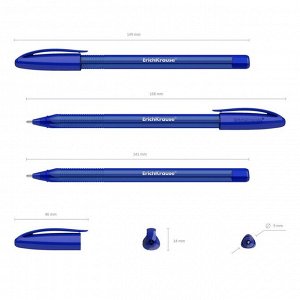 Ручка шариковая ErichKrause U-108 Original Stick 1.0, Ultra Glide Technology, цвет чернил синий