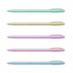 Набор ручек шариковых ErichKrause Neo Pastel pearl, узел 0.7 мм, чернила синие, длина линии письма 1000 метров, 4 штуки, МИКС