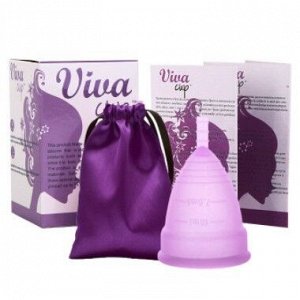 Менструальная чаша Viva, фиолетовая