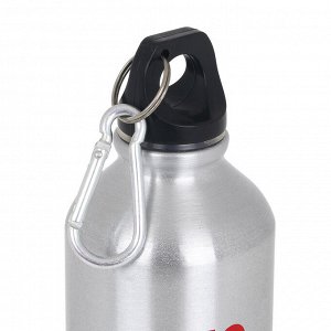 SILAPRO Бутылка для воды велосипедная, 21х6.5см, 500мл, алюминий