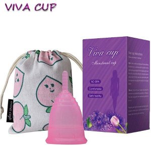 Менструальная чаша Viva сup, розовая