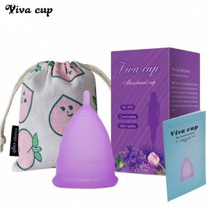 Менструальная чаша Viva сup, фиолетовая