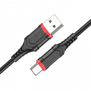 USB Кабель Borofone Charging Data Cable MicroUSB / 2.4A