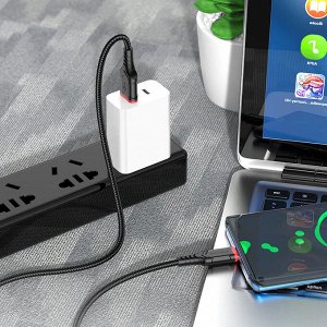 USB Кабель Borofone Charging Data Cable MicroUSB / 2.4A