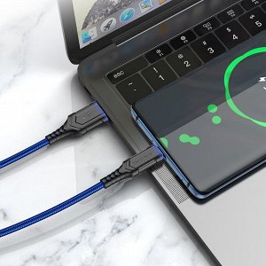 USB Кабель Borofone Charging Data Cable Type-C / 3A