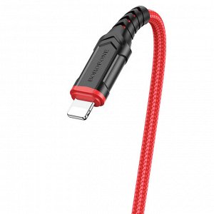 USB Кабель Borofone Charging Data Cable For Lightning 2.4A