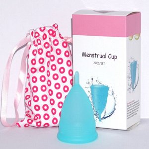 Менструальных чаша с мешочком для хранения