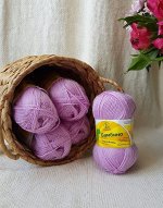 Пряжа Бамбино/цвет Светлая сирень (180)