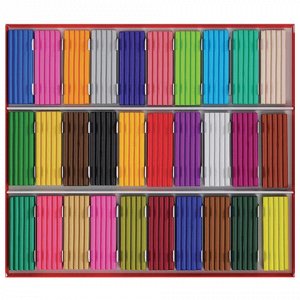 Пластилин классический ГАММА "Мультики", 30 цветов, 600 г, со стеком, картонная упаковка, 210119_04