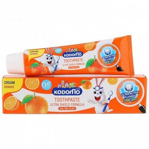 LION "Кодомо" Зубная паста  80гр "Апельсин" (Orange) /144шт/ Таиланд, (англ.версия)