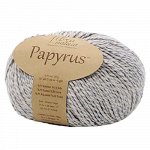 Пряжа FIBRA NATURA Papyrus (пыльный серый)