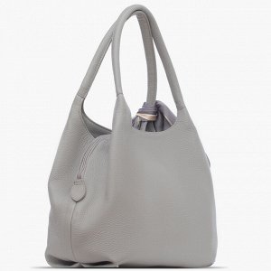 Женская кожаная сумка Richet 2395LN 253 Серый