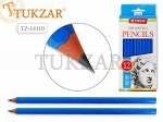 Карандаш черногр. TZ 14110 &quot;Голубой&quot; HB, без ластика Tukzar {Россия}