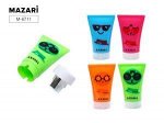 Точилка пластиковая с контейнером &quot;HAND CREAM&quot; ассорти M-6711 Mazari {Китай}