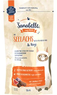 Sanabelle Snack с сайдой и инжиром лакомство для кошек 0,055 кг