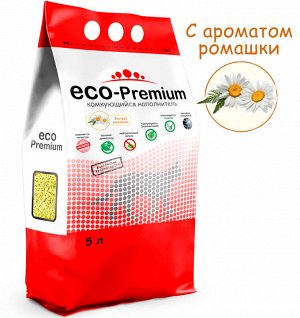 ECO Premium Ромашка наполнитель древесный ромашка 1,9 кг 5 л