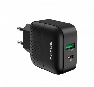 Зарядное устройство Borofone Premium PD18W + QC3.0