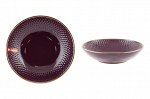 &quot;Ornament&quot; Burgundy Тарелка суповая 20см