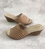 Сабо натуральная кожа