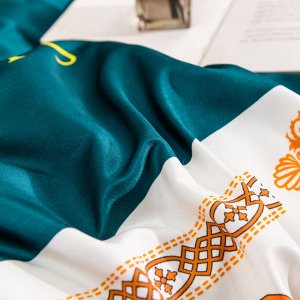 Viva home textile Комплект постельного белья Сатин Роял Тенсель Матрикс TLA009
