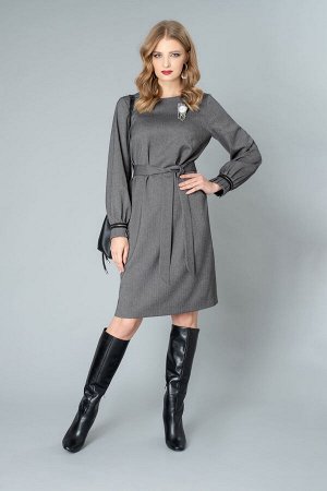 Платье / Elema 5К-9556-1-164 серый