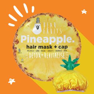 BEAR FRUITS Маска для волос Pineapple 20мл + шапочка для душа