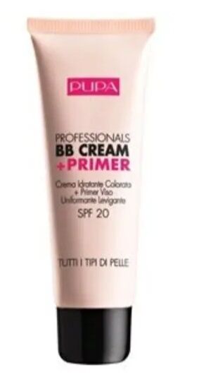 PUPA Professionals BB Cream+Primer BB Крем+основа для всех типов кожи, 50 мл, 002