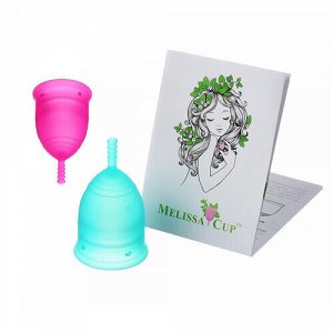 Набор из 2-х менструальных чаш, размер L+M MelissaCup, 2 шт