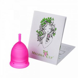 Менструальная чаша, размер M, цвет малина MelissaCup, 16 г