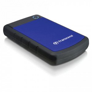 Внешний жесткий диск TRANSCEND StoreJet 1TB, 2.5", USB 3.0, синий, TS1TSJ25H3B