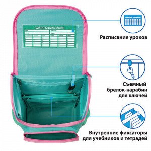 Ранец ПИФАГОР BASIC, с эргономичной спинкой, "Baby lama", 35х28х18 см, 229934