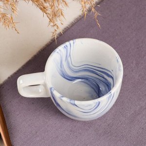 Чашка "Одесса", голубая, керамика, 0.2 л