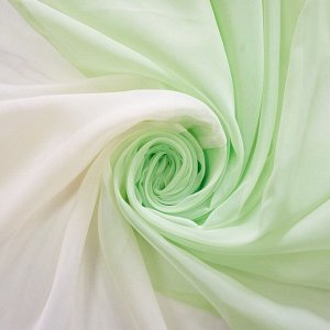 Комплект штор для кухни Лидия 250х160 см, цв. зеленый, пэ 100%