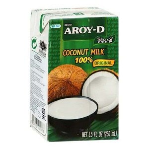 Молоко кокосовое жирн. 17-19% Aroy-d тетрапак 250мл 1/12