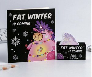 Стикеры в коробочке FAT WINTER