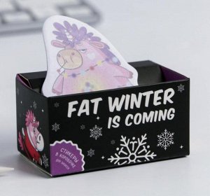 Стикеры в коробочке FAT WINTER