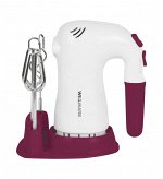 Миксер WILLMARK WHM-6023ST (400Вт, 5 скоростей,2 вида насадок, подставка)