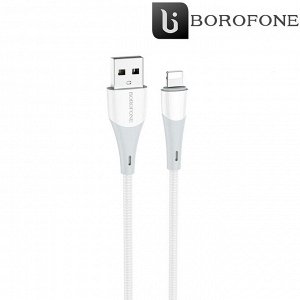 USB кабель Borofone Charging Data Cable For Lightning 2.4A