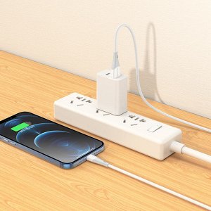 USB кабель Borofone Charging Data Cable For Lightning / 2.4A