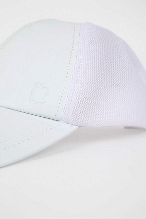 Женская двусторонняя белая кепка Apple Skin