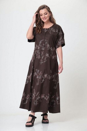 Платье / ANASTASIA MAK 1042 коричневый