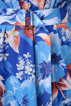 Платье / Moda Versal П2386 сине_голубой
