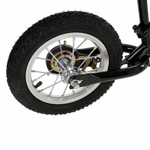 Беговел PITUSO  Drive, Black/Черный, колеса AIR 12"