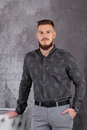 Рубашка с длинным рукавом мужская