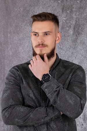 Рубашка с длинным рукавом мужская