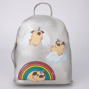 Рюкзак детский «Мопсики», 22х20х10 см