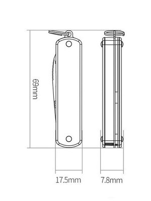 Многофункциональные кусачки для ногтей Xiaomi Nextool Clippers
