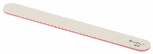Деваль Пилка маникюрная прямая, белая, Dewal, 80/80, 18 см.