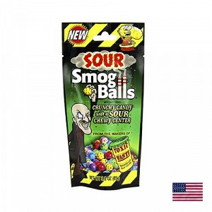 Toxic Waste Smog Balls 85g - Супер кислые конфеты
