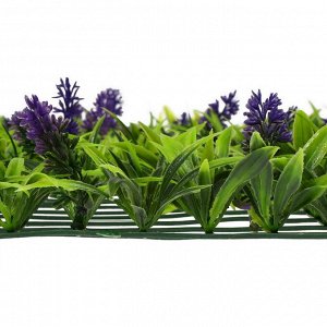 Greengo Декоративная панель, 40 ? 60 см, «Фиолетовые цветы»